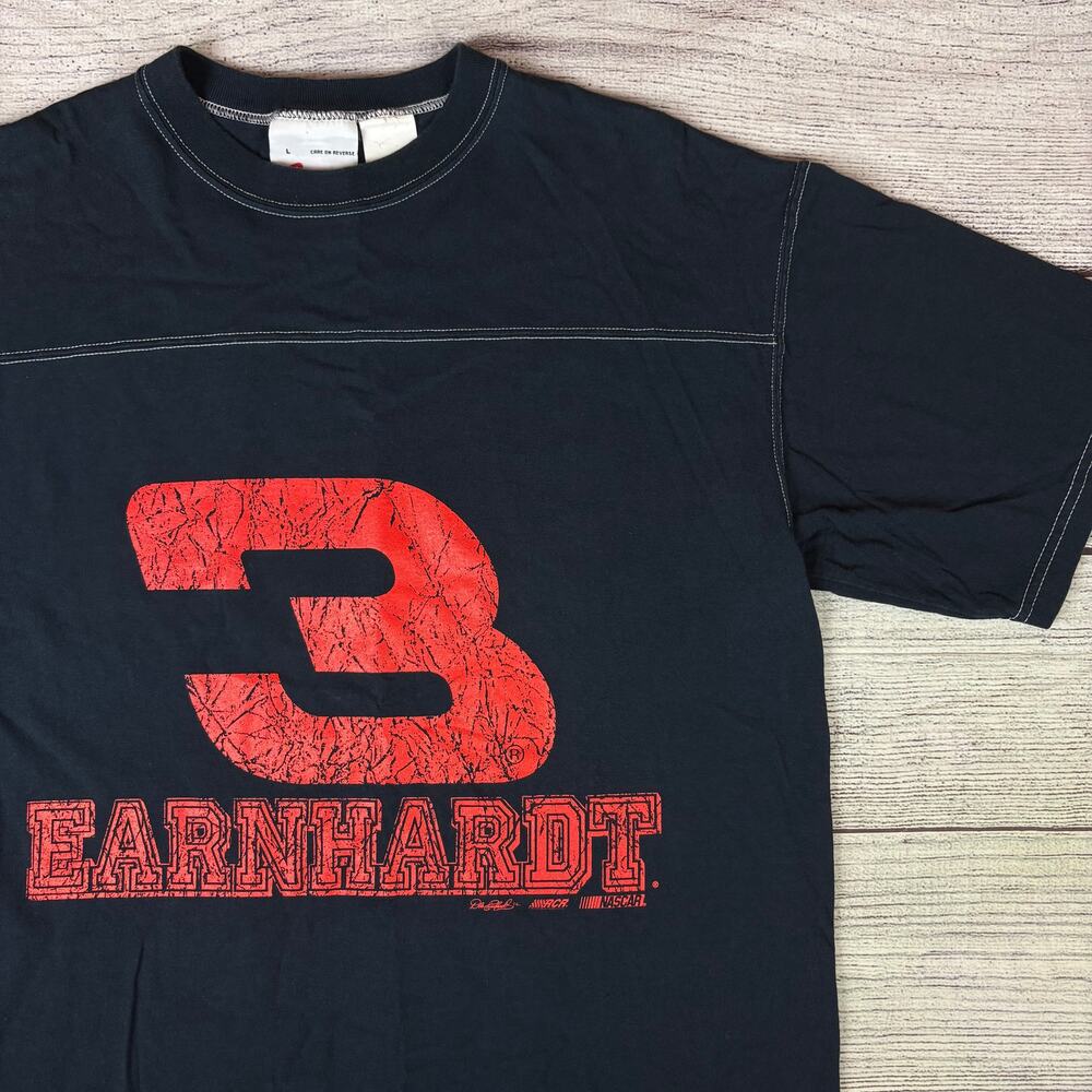 Vintage 1990s Dale Earnhardt Double Sided Nascar Racing T-shirt